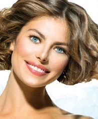 Woman with nice haircut